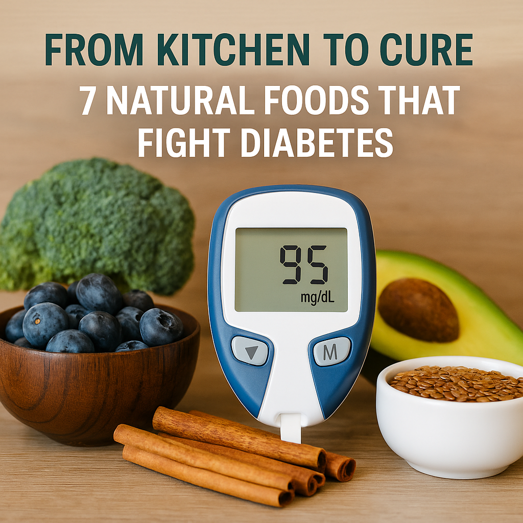 From Kitchen to Cure: 7 Natural Foods That Fight Diabetes